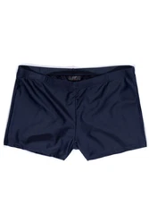 JP1880 Badehose Beachwear Elastikbund Kordelzug Dunkelblau/Blau