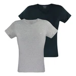 Emporio Armani Unterziehshirt V-Neck T-Shirt (2-St) 