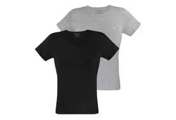 Emporio Armani Unterziehshirt V-Neck T-Shirt (2-St) 