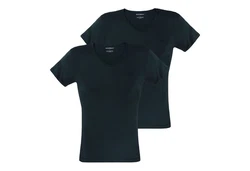 Emporio Armani Unterziehshirt V-Neck T-Shirt (2-St) 