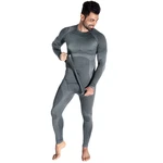 Black Snake Funktionsunterhemd und Funktionsunterhose python Funktionsunterwäsche Set Seamless Unterhemd + Unterhose Dunkelblau/Grau/Hellblau/Türkis
