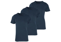 GTZBURG Unterhemd kurzarm Dunkelblau/Blau/Hellblau