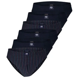 Slip (6-St) ohne Eingriff, elastisches Bndchen, Baumwolle, im 6er Pack