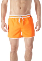 Skiny Badeshorts Short Mix Shorts Retro-Stil Orange/Gelb