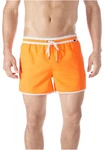 Skiny Badeshorts Short Mix Shorts Retro-Stil Orange/Gelb