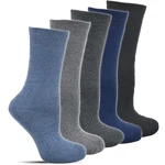 Frostfighter Thermosocken Herren Wintersocken (6 Paar) Dunkelblau/Grau