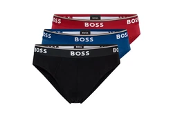 BOSS Slip mit Logo Webbund (3er-Pack) Gold/Dunkelblau/Rot/Rosa/Braun