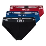 BOSS Slip mit Logo Webbund (3er-Pack) Gold/Dunkelblau/Rot/Rosa/Braun