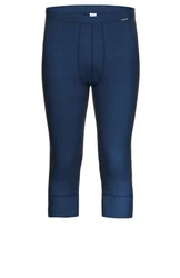 Ammann Lange Unterhose Jeans 3/4 Long John (3er Pack) Dunkelblau/Blau