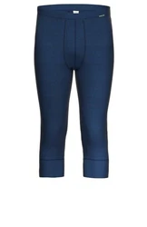 Ammann Lange Unterhose Jeans 3/4 Long John (3er Pack) Dunkelblau/Blau