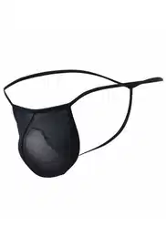 String Transparenter String - schwarz (1-St) transparent
