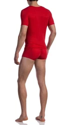 Olaf Benz Unterziehshirt T-Shirt RED 1201 (Packung, 2er-Pack) rot