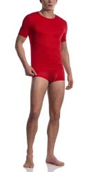 Olaf Benz Unterziehshirt T-Shirt RED 1201 (Packung, 2er-Pack) rot