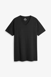 Next Unterhemd T-Shirts mit V-Ausschnitt V-Shirt (5er-Pack) Blau/Dunkelblau/Grau/Weiß