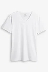 Next Unterhemd T-Shirts mit V-Ausschnitt V-Shirt (5er-Pack) Weiß/Grau/Creme