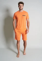 TOM TAILOR Herren Shorty rot