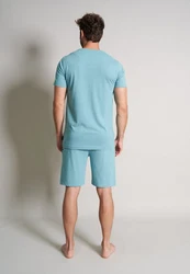 TOM TAILOR Herren Shorty grün