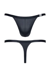 String Herren-String in schwarz - L