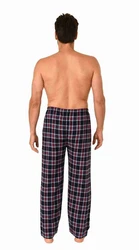 Trend by Normann Pyjama Herren Hose Rosa/Rot/Dunkelrot/Braun