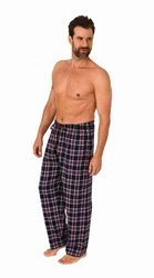 Trend by Normann Pyjama Herren Hose Rosa/Rot/Dunkelrot/Braun