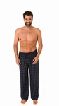 Trend by Normann Pyjama Herren Schlafanzug Hose (Karo Optik) Rot/Hellblau/Lila/Grün/Orange/Dunkelrot/Schwarz
