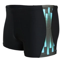 Aquarti Badehose Kurz Sportlich Streifen 