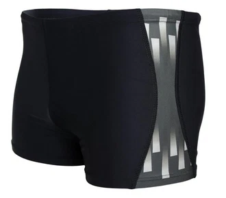 Aquarti Badehose Kurz Sportlich Streifen