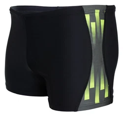 Aquarti Badehose Kurz Sportlich Streifen 