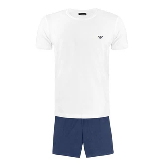 Emporio Armani Pyjama Shorty mit Bermudashorts