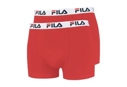Fila Herren Boxer Shorts (2er Pack) rot