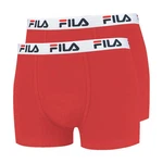 Fila Herren Boxer Shorts (2er Pack) rot