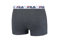 Fila Herren Boxer Shorts (2er Pack) dunkelgrau