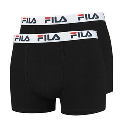 Fila Herren Boxer Shorts (2er Pack) schwarz