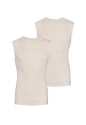 Mey Unterhemd Dry Cotton Weiß/Beige/Khaki
