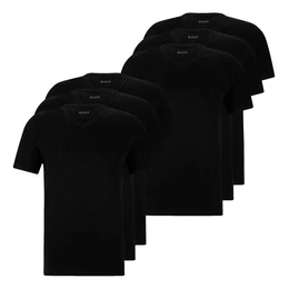 Unterziehshirt Classic T-Shirt (6-St) mit fein geripptem V-Ausschnitt
