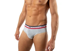 FILA Herren Slip 4er Pack Logobund Cotton Stretch 