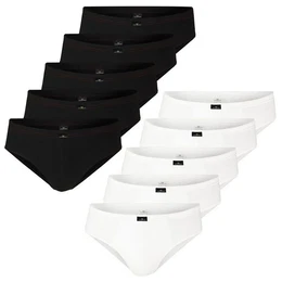 GTZBURG Slip Tower (10-St) ohne Eingriff, Komfortbndchen, 100% Baumwolle, im 10er Pack