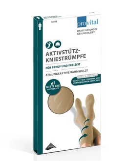 provital Kniestrümpfe men Aktiv Stützknee