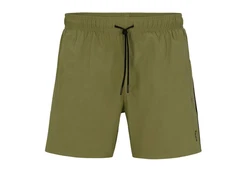 BOSS Badeshorts Iconic Dunkelgrün/Khaki/Grün