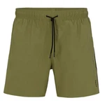BOSS Badeshorts Iconic Dunkelgrün/Khaki/Grün