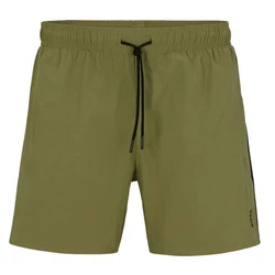 BOSS Badeshorts Iconic Dunkelgrün/Khaki/Grün