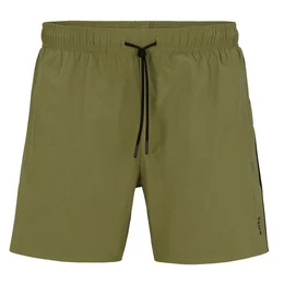 Badeshorts Iconic mit Zierstreifen in typischen -Farben