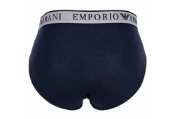 Emporio Armani Herren Slips 2er Pack Endurance Briefs Burgund/Marine