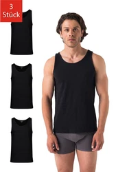 Barrio 13 Tanktop Unterhemd Achselshirt für Herren Schwarz