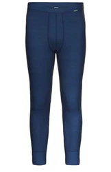 Ammann Lange Unterhose 3er Pack mit Eingriff Dunkelblau/Blau/Hellblau
