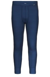 Ammann Lange Unterhose 3er Pack mit Eingriff Dunkelblau/Blau/Hellblau