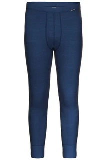Ammann Lange Unterhose 3er Pack mit Eingriff Dunkelblau/Blau/Hellblau