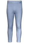 Ammann Lange Unterhose 3er Pack mit Eingriff Hellblau/Blau/Grau