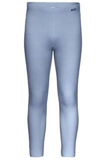 Ammann Lange Unterhose 3er Pack mit Eingriff Hellblau/Blau/Grau