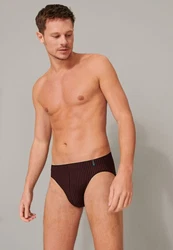 Schiesser Slip Bordeaux/Lila/Dunkelrot